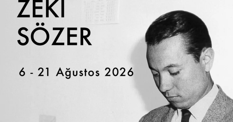 İlklerin İnsanı Zeki Sözer sergisi açılıyor