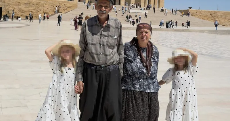 34 yıl sonra evlat sahibi olan çiftten Anıtkabir ziyareti