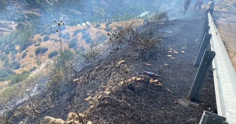 Mersin’de yangın: Ekipler havadan ve karadan müdahaleyle kontrol altına aldı
