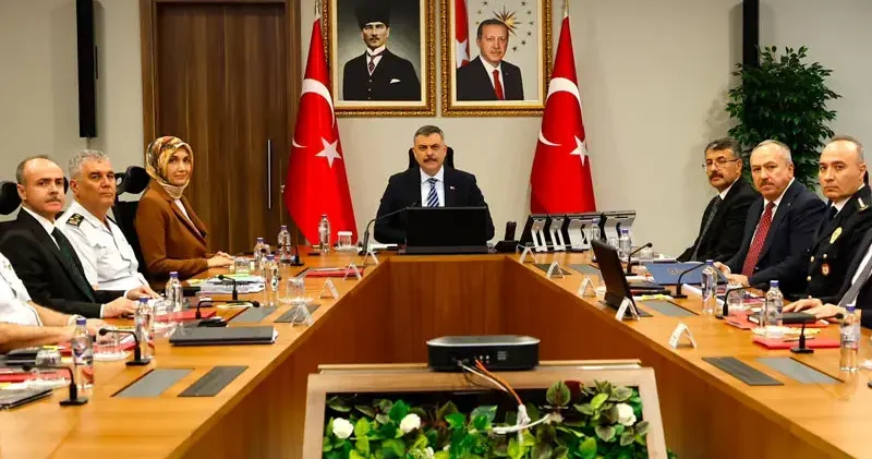 Bakan Çiftçi, Kaçakçılık ve Organize Suçlarla Mücadele Toplantısı na katıldı