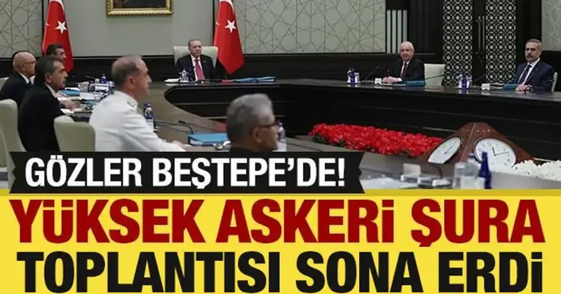 YAŞ toplantısı sona erdi! Alınan kararları İletişim Başkanlığı duyuracak