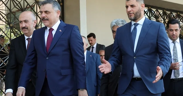 Bakan Çiftçi, Libya Milli Birlik Hükümeti İçişleri Bakanı İmad et Trabelsi ile bir araya geldi Antalya Haberleri Habertürk Yerel Haberler