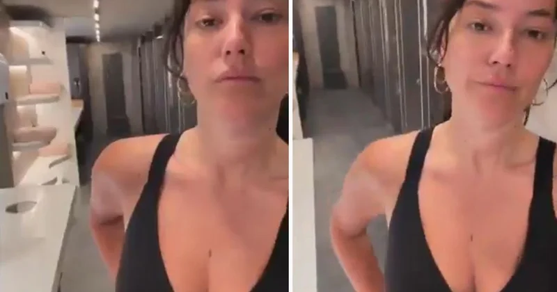 Pelin Akil, spor salonuna gidip isyan etti