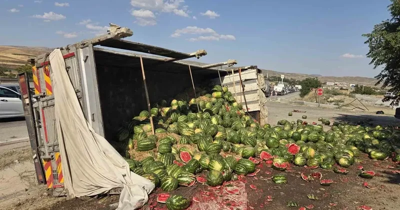 Ankara’da iki farklı tır kazası