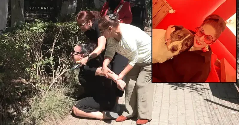Esenyurt ta 10 yıldır baktığı köpeği barınakta ölü buldu, sinir krizi geçirdi