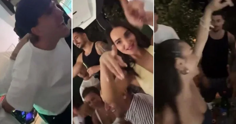 Tanıdınız mı? Ünlü isim içip içip kendinden geçti