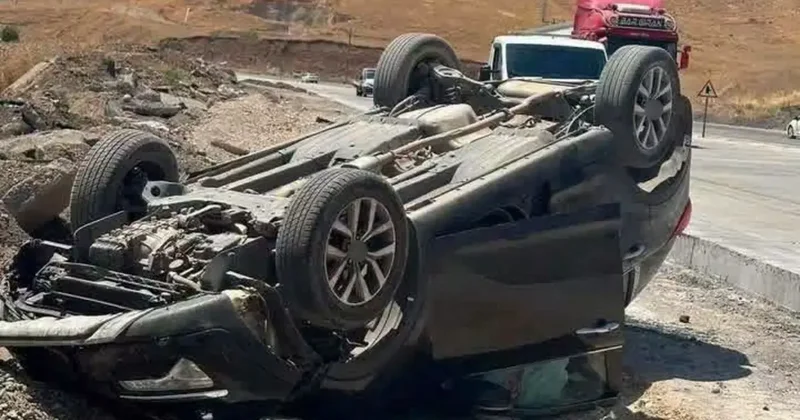 Şırnak ASKF Başkanı trafik kazasında yaralandı