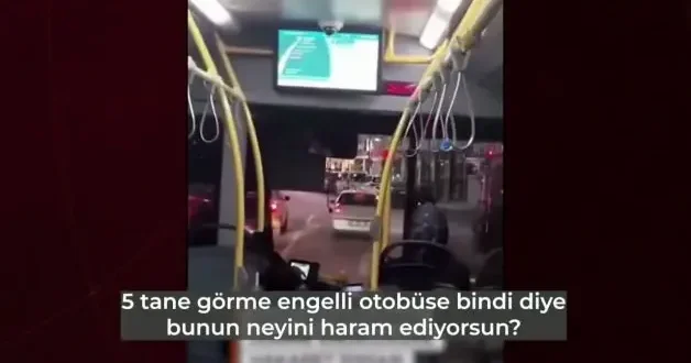 Sivas ta görme engelli gençlere sözlü saldırı cezasız kalmadı, gereği yapıldı!