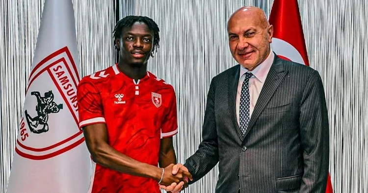 Samsunspor dan orta sahaya takviye