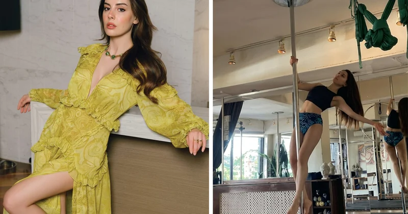 Kızılcık Şerbeti nin Çimen inden Direk Dans Performansı