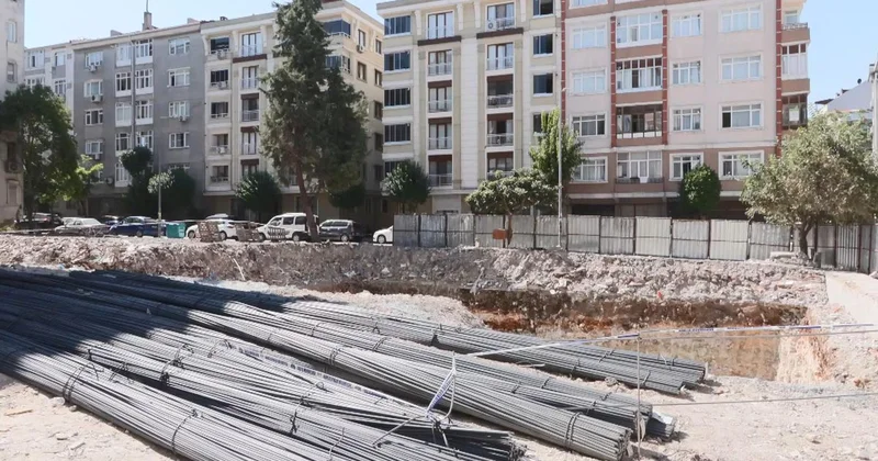 Bahçelievler de İnşaatta Tarihi Bulgu