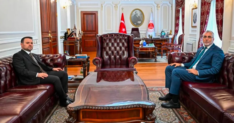 Bakan Gürlek, Bakan Işıkhan ile görüştü