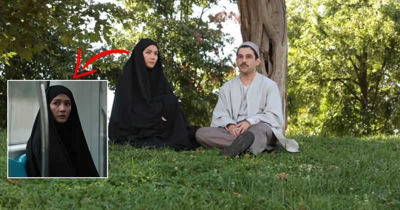 Bir cemaati anlatan ihanet ve aşk filmi kara çarşafı hedef alıyor: Aybüke Pusat başrolde