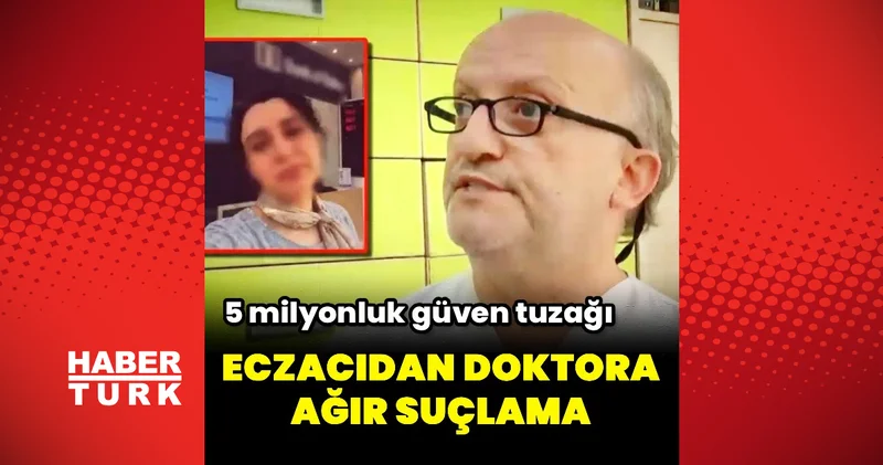 Kendisini doktor olarak tanıtan kişinin eczane teknikerinden milyonlar aldığı iddia edildi