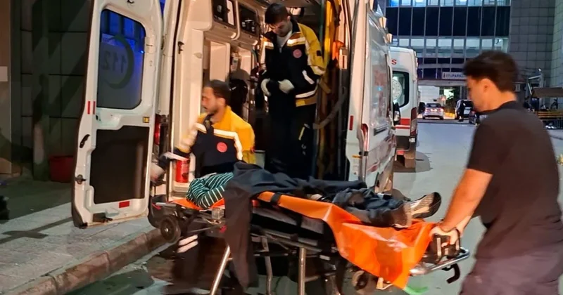 Bursa Yıldırım da iddiaya göre tişört kavgasında bıçaklanan kişi hastaneye kaldırıldı