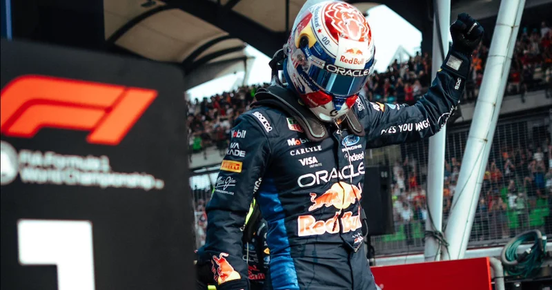 Yoğun yağmur nedeniyle 1.5 saat geç başlamıştı! Verstappen ilki yaşadı Sözcü Gazetesi