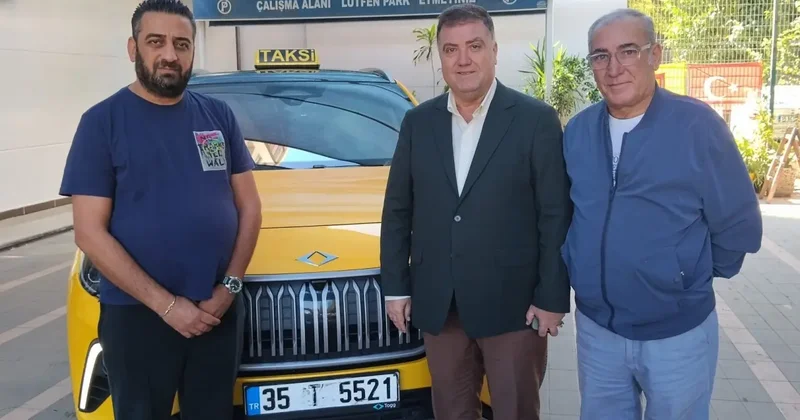 İzmir de ilk TOGG taksi yola çıktı