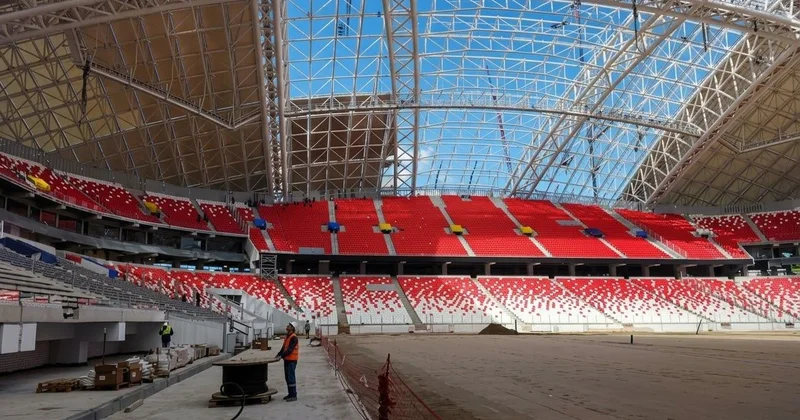 Türkiye yeni stadına kavuşuyor