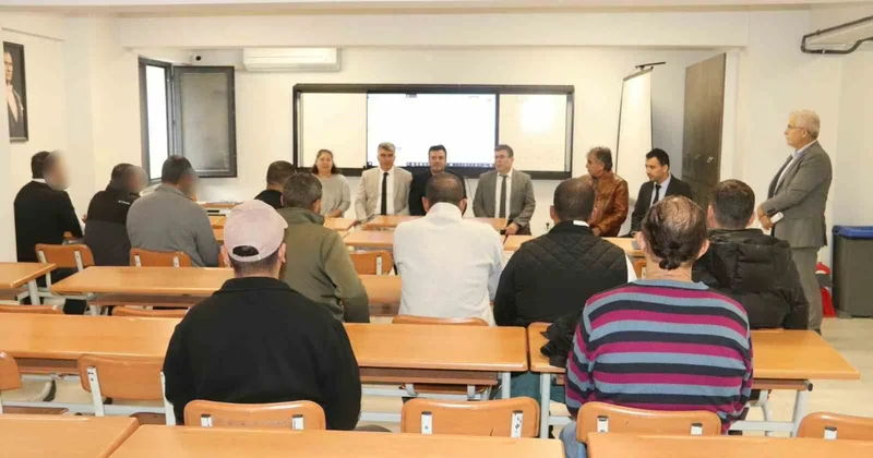 Denetimli serbestlik yükümlüleri Erdek te sofralık zeytin kursunu 5 günde bitirdi