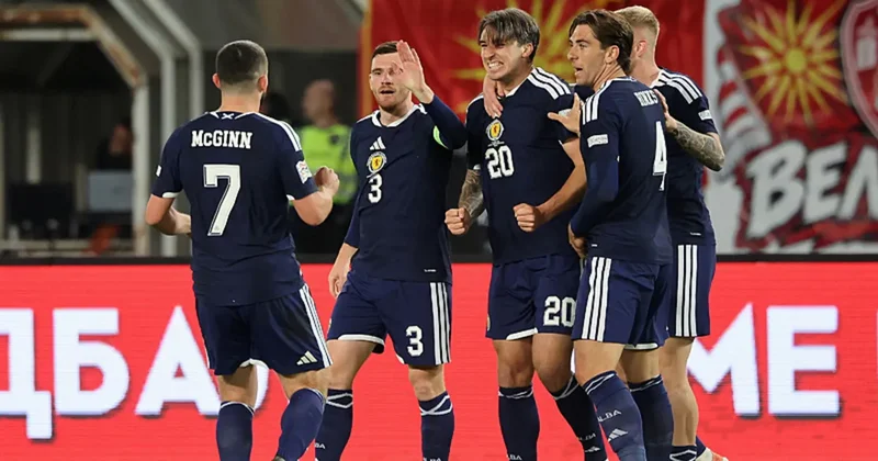 Maç Özeti İzle İskoçya, Kuzey Makedonya deplasmanında galip!