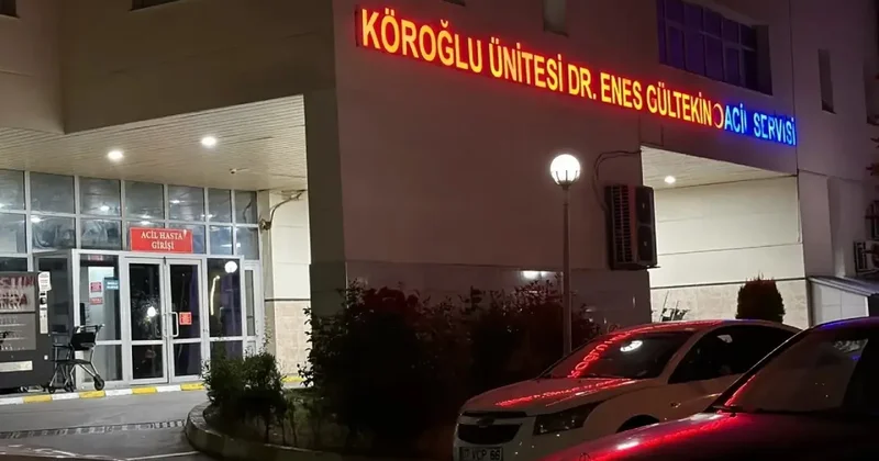 Bolu’da sinir krizi geçiren şahıs kendini bıçakla yaraladı