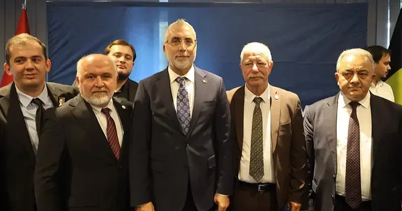 Bakan Işıkhan, Brüksel’de UID Belçika Bölge Başkanlığı’nı ziyaret etti