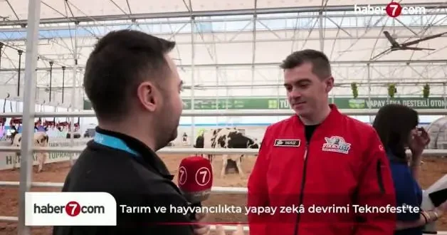 TEKNOFEST te tarımın geleceği: Dünyanın ilk yapay zeka destekli otonom çiftliği Türkiye de
