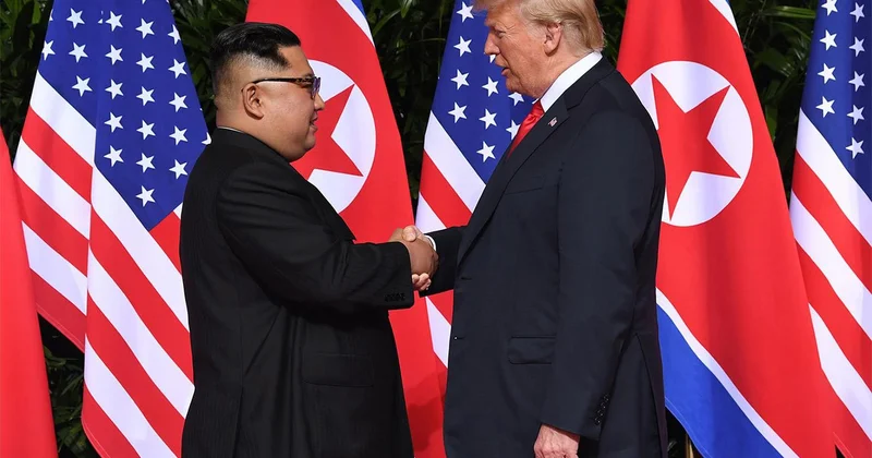 Trump tan nükleer rest! Kim Jong Un a başka, İran a başka mesaj