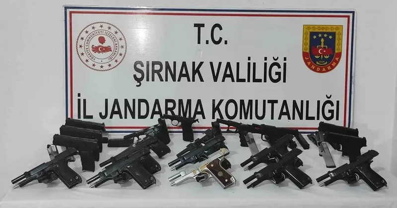 Şırnak’ta 3 tır içerisinde silah ve uyuşturucu ele geçirildi