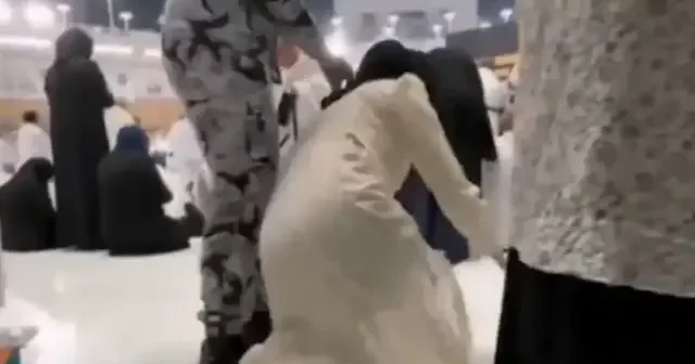 Kabe’nin gölgesinde tepki çeken müdahale VİDEO İZLE