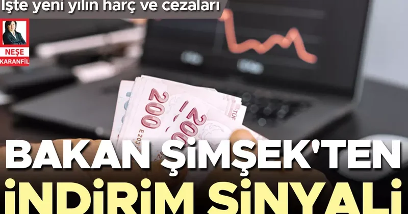 Bakan Şimşek 2026’daki artışların yüzde 25.49’dan düşük olacağını söyledi… Vergi ve harçta indirim sinyali