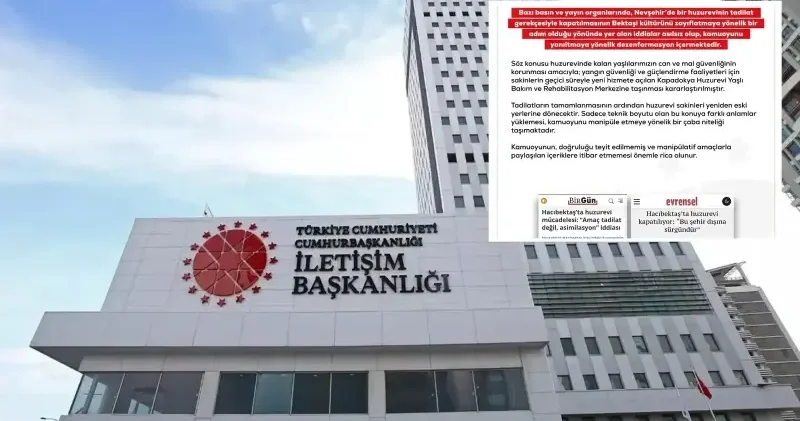 Nevşehir de Bektaşiliği zayıflatmak için huzurevini kapattılar yalanı: DMM geçici deyip yaşananları açıkladı Türkiye Haberleri