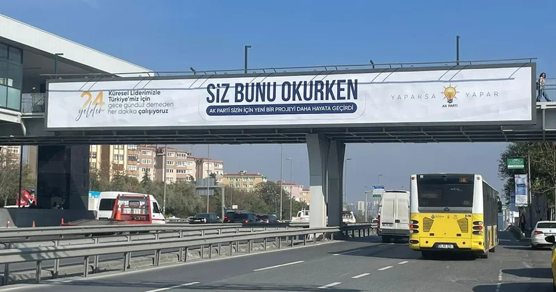 AKP de iBB’nin panolarında Sözcü Gazetesi