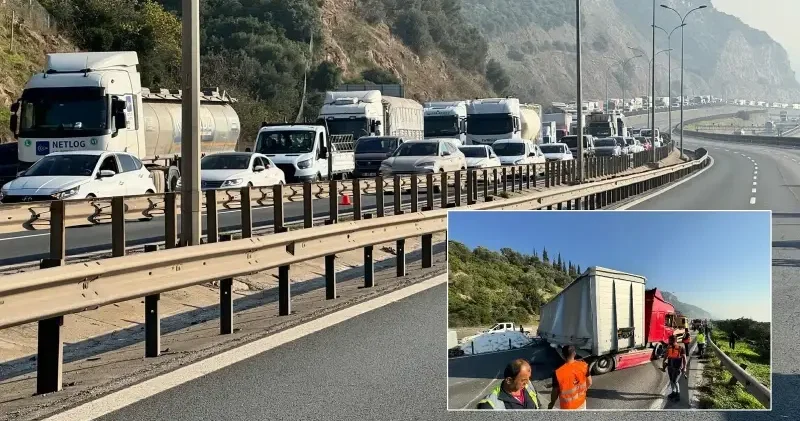 Anadolu Otoyolu nda zincirleme trafik kazası Gündem Haberleri