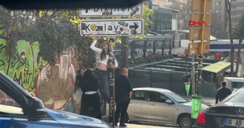Gençler arasında akım başlatmıştı! Ankara daki o tabela çalınınca yenisi korumaya alındı