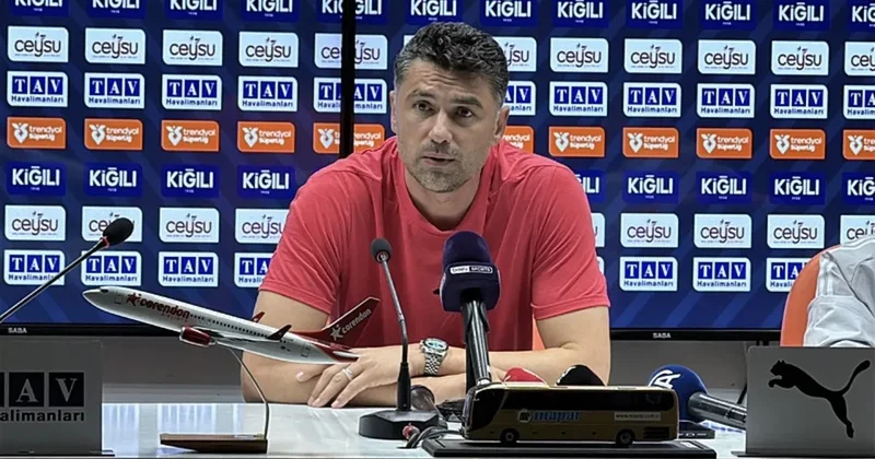 Gaziantep FK Teknik Direktörü Burak Yılmaz: Bir puanla ayrılmamız çok değerliydi