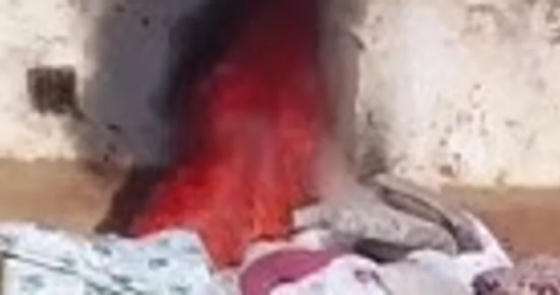 Eşyalar kendiliğinden tutuşuyor!