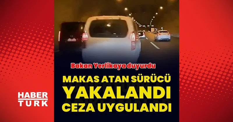 İstanbul Çekmeköy’de yaşandı! Bakan Yerlikaya duyurdu: Trafik güvenliğini hiçe sayan sürücü yakalandı Son dakika haberleri