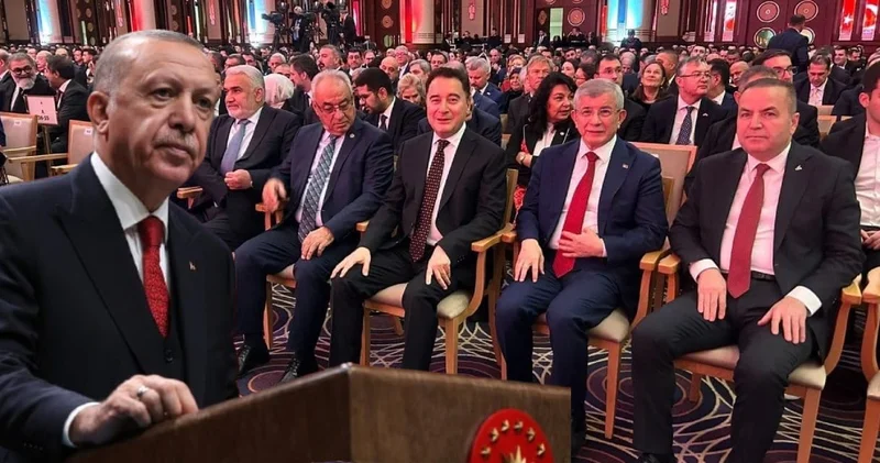 Erdoğan dan çok konuşulan resepsiyona ilk yorum