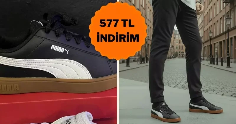 Her adımda konfor arayanlara: Puma ayakkabı Gülümseten Kasım’da çok daha uygun!