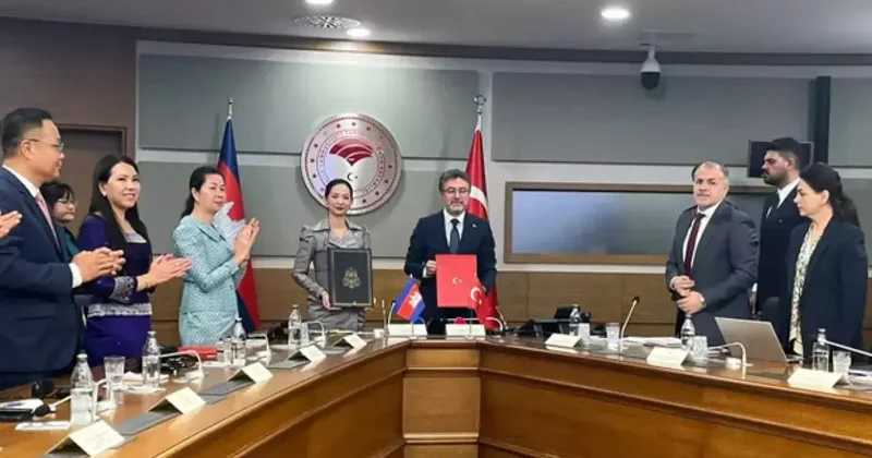 Türkiye ile Kamboçya arasında Karma Ekonomik Komisyonu Protokolu imzası!