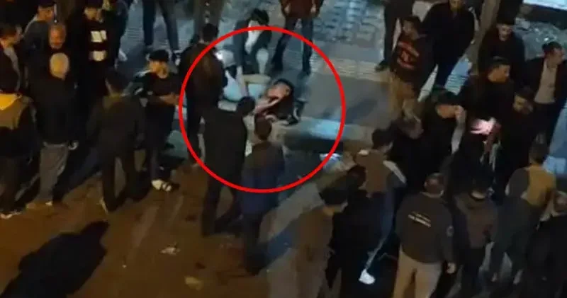 Diyarbakır da silahlı kavga kamerada; 2 yaralı