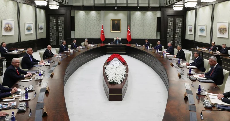 Cumhurbaşkanlığı Kabinesi Beştepe de toplandı