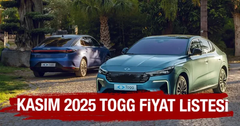TOGG T10F GÜNCEL FİYAT LİSTESİ 2025 Kasım TOGG T10F ne kadar? Faizsiz kredi...