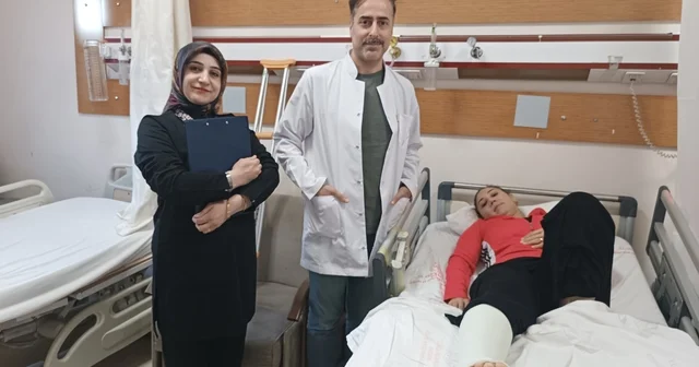 Milli karateci Aylin, kapalı yöntemle yapılan aşil tendonu ameliyatıyla sağlığına kavuştu Batman Haberleri