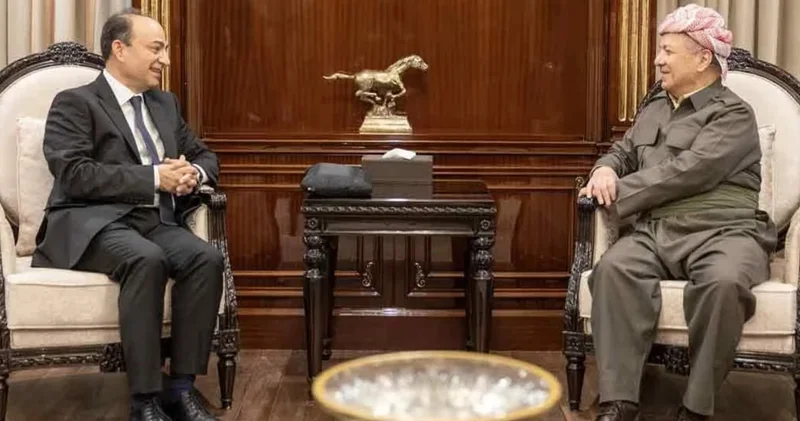 Osman Baydemir den Barzani ye ziyaret