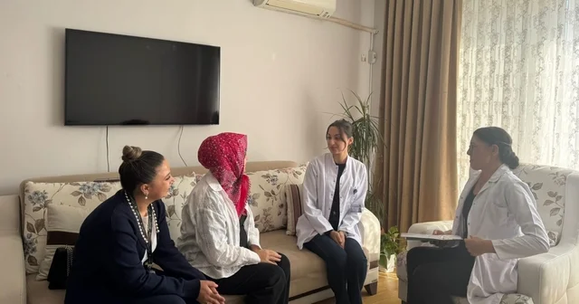 Amasya da Normal Doğum Eylem Planı kapsamında ev ziyaretleri başladı Amasya Haberleri