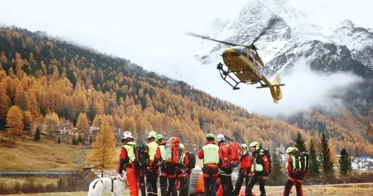 5 Alman dağcı çığ altında kaldı