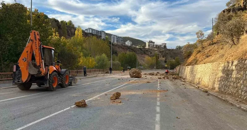 Ovacık yolunda güvenlik çalışmaları başladı