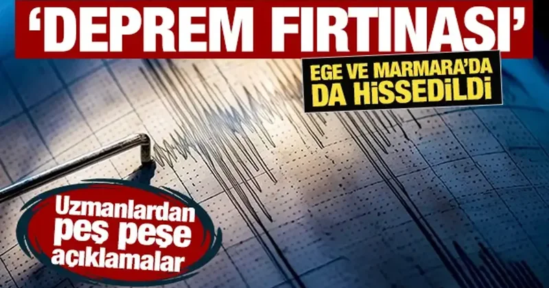 Sındırgı daki deprem sonrası uzmanlardan peş peşe açıklama